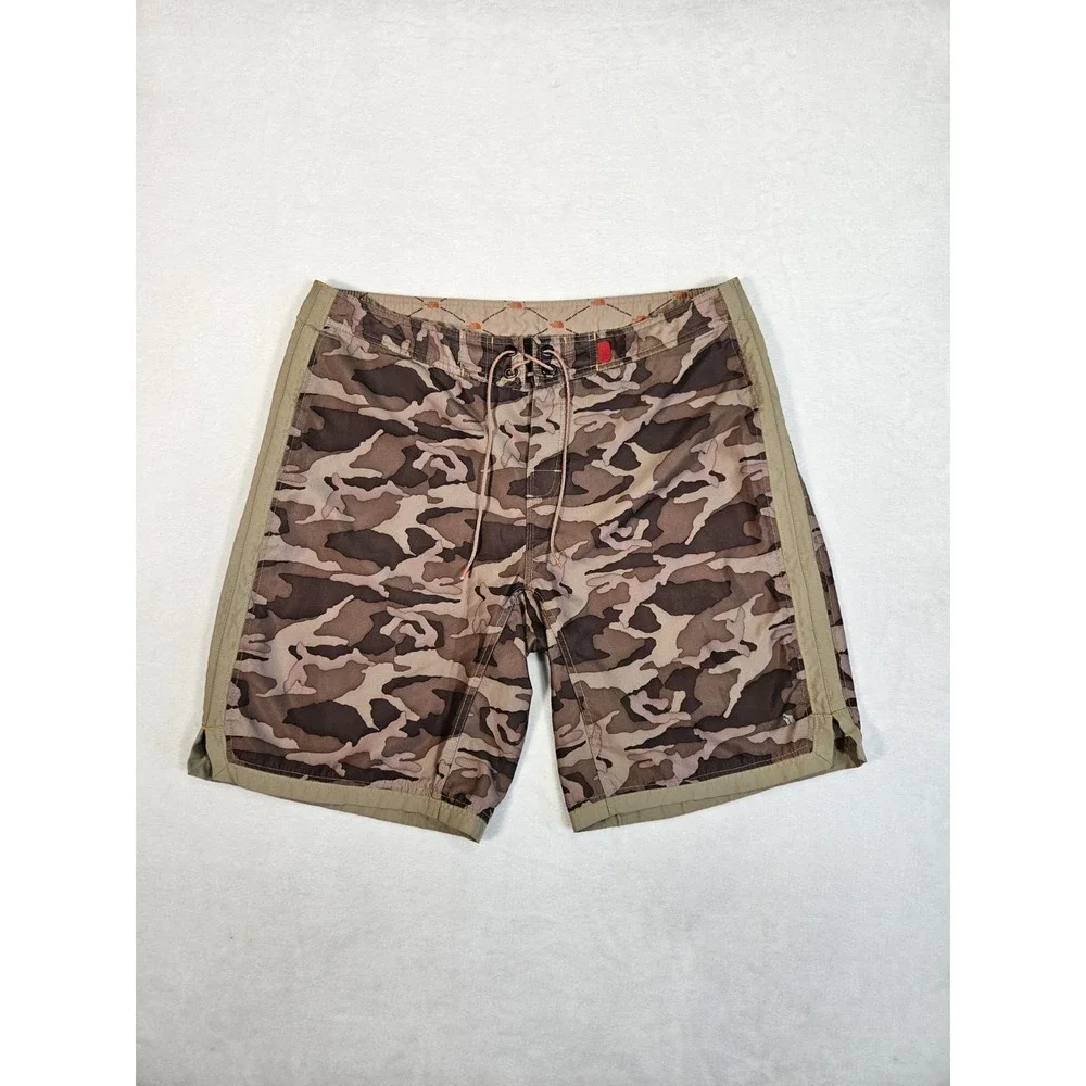 The North Face Classic V RipStop Camo Hybrid Board Shorts Swim‎ Trunks Men's 40